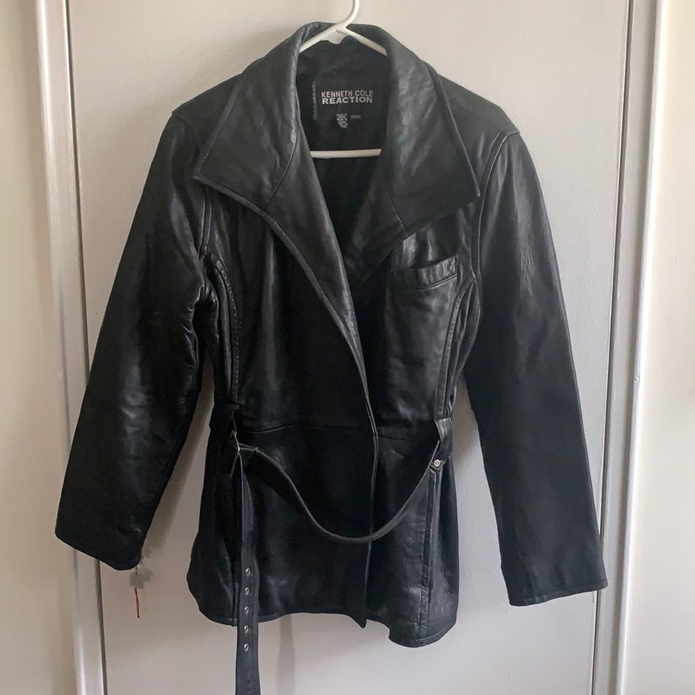 Kenneth Cole vintage leather jacket